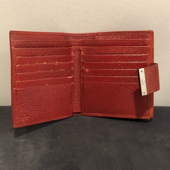 Authentic Gucci vintage canvas bifold wallet - Picture 7 of 13